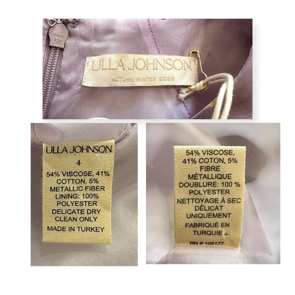 Ulla Johnson Antonia Dress in Hyacinth, Size 4, NWT - Picture 6 of 16
